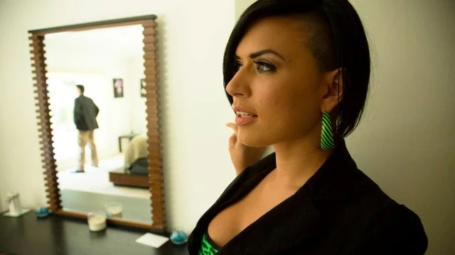 Gorgeous Eva Angelina at blowjob trailer
