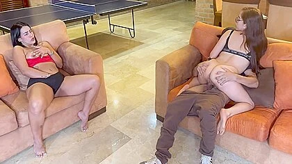 I Discovered My 18 Year Old Stepsister Fucking A Stranger In My Parents Living Room
