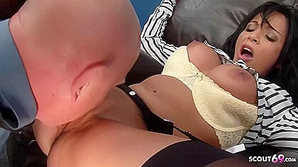 Female Latina Boss Romana Ryder Seduce Big Dick Worker To F