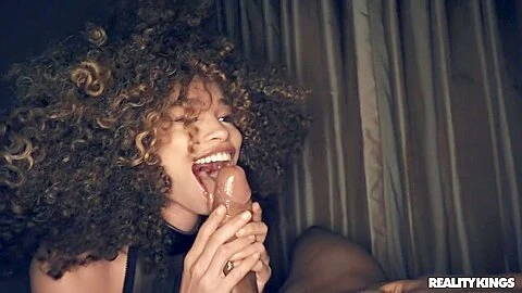 Tiny Cecilia Lion Vs Ricky Johnson Hot Black Porn Video - Teaser Video