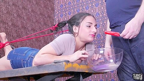 Violet Sky In Spanked Raw And Red