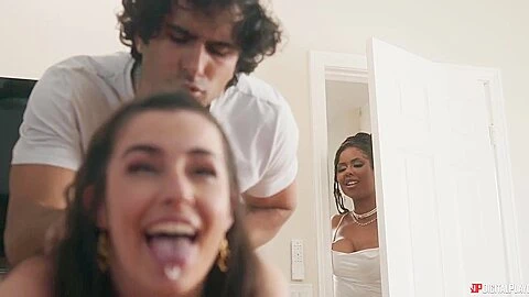 Zane Walker, Chanel Camryn And Kira Noir In Exes Team Up For In A Steamy