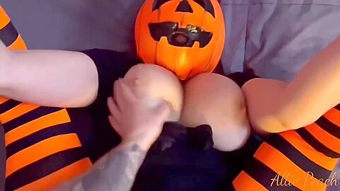 Emotional At Halloween Costume Sex - Allie Peach