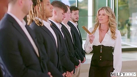 Strict Headmistress Gets Dped In Airtight Gangbang