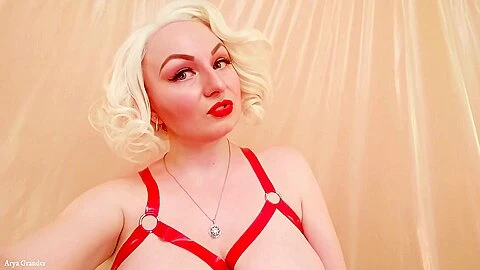 Strap-on Pov Video: Topless Mistress In Thigh High Overknee Boots With Long Gloves - Arya