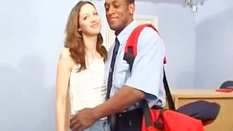 English Retro Slut Gets Interracial Anal