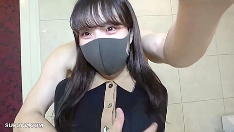 Nogi System Genuine M-chans Transparent Skin And Peach Buttocks With Angry Waves! I Was So