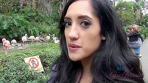 Chloe Amour - A Big Smile On A Date At The