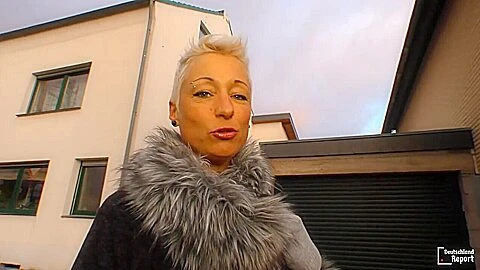 Naughty German Mature Amateur Gets Covered In Cum In Hot Pickup And Fuck - Mandy