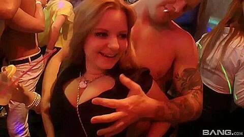 Orgy Party Gets Started When Strangers Start Feeling Each Other Up