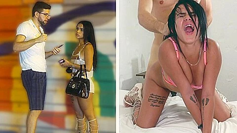 Colombian Gold Digger teen 18+ Is Shown No Mercy